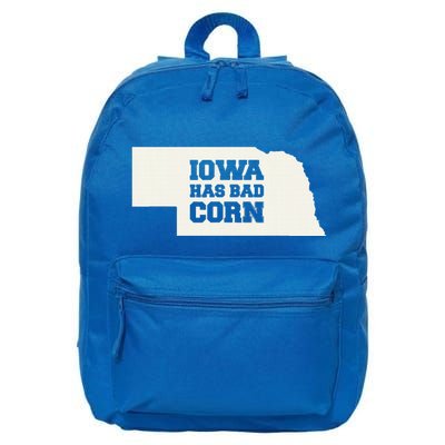 Iowa Has Bad Corn 16 in Basic Backpack