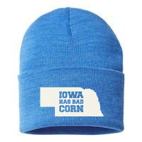 Iowa Has Bad Corn Sustainable Knit Beanie