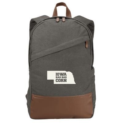 Iowa Has Bad Corn Cotton Canvas Backpack