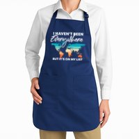 I Haven't Been Everywhere But It's On My List | Travel Lover Apron