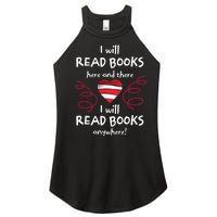 I Heart Books. Book Lovers. Readers. Read More Books Reading Lovers Women's Perfect Tri Rocker Tank