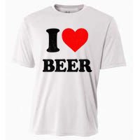 I Heart Beer For Beer Drinker I Love Beer Cooling Performance Crew T-Shirt