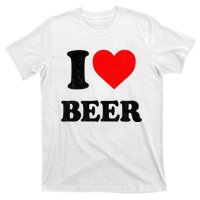 I Heart Beer For Beer Drinker I Love Beer T-Shirt