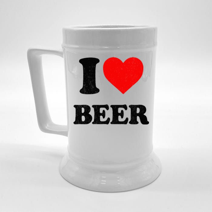 I Heart Beer For Beer Drinker I Love Beer Beer Stein