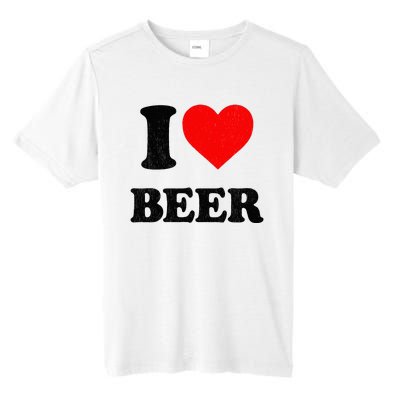 I Heart Beer For Beer Drinker I Love Beer Tall Fusion ChromaSoft Performance T-Shirt