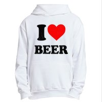 I Heart Beer For Beer Drinker I Love Beer Urban Pullover Hoodie