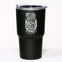I Hate Being Sexy But I'm A Chubby Bearded Man Funny Beard Tumbler