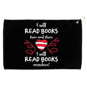 I Heart Books. Book Lovers. Readers. Read More Books. Grommeted Golf Towel