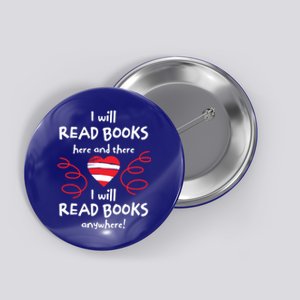 I Heart Books. Book Lovers. Readers. Read More Books. Button