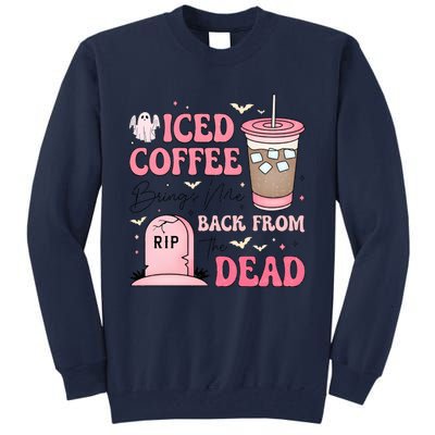 Iced Halloween Brings Me Back From The Dead Tall Sweatshirt