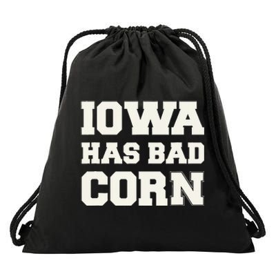 Iowa Has Bad Corn Drawstring Bag