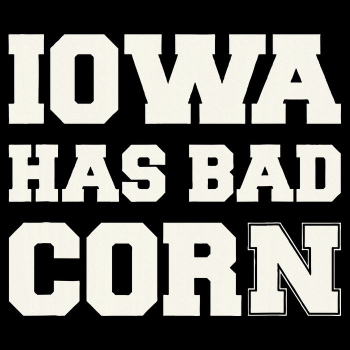 Iowa Has Bad Corn Drawstring Bag