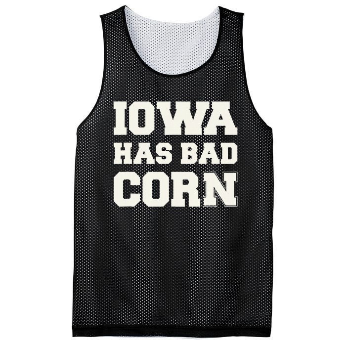 Iowa Has Bad Corn Mesh Reversible Basketball Jersey Tank