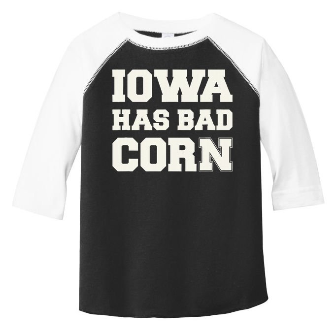 Iowa Has Bad Corn Toddler Fine Jersey T-Shirt