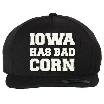 Iowa Has Bad Corn Wool Snapback Cap