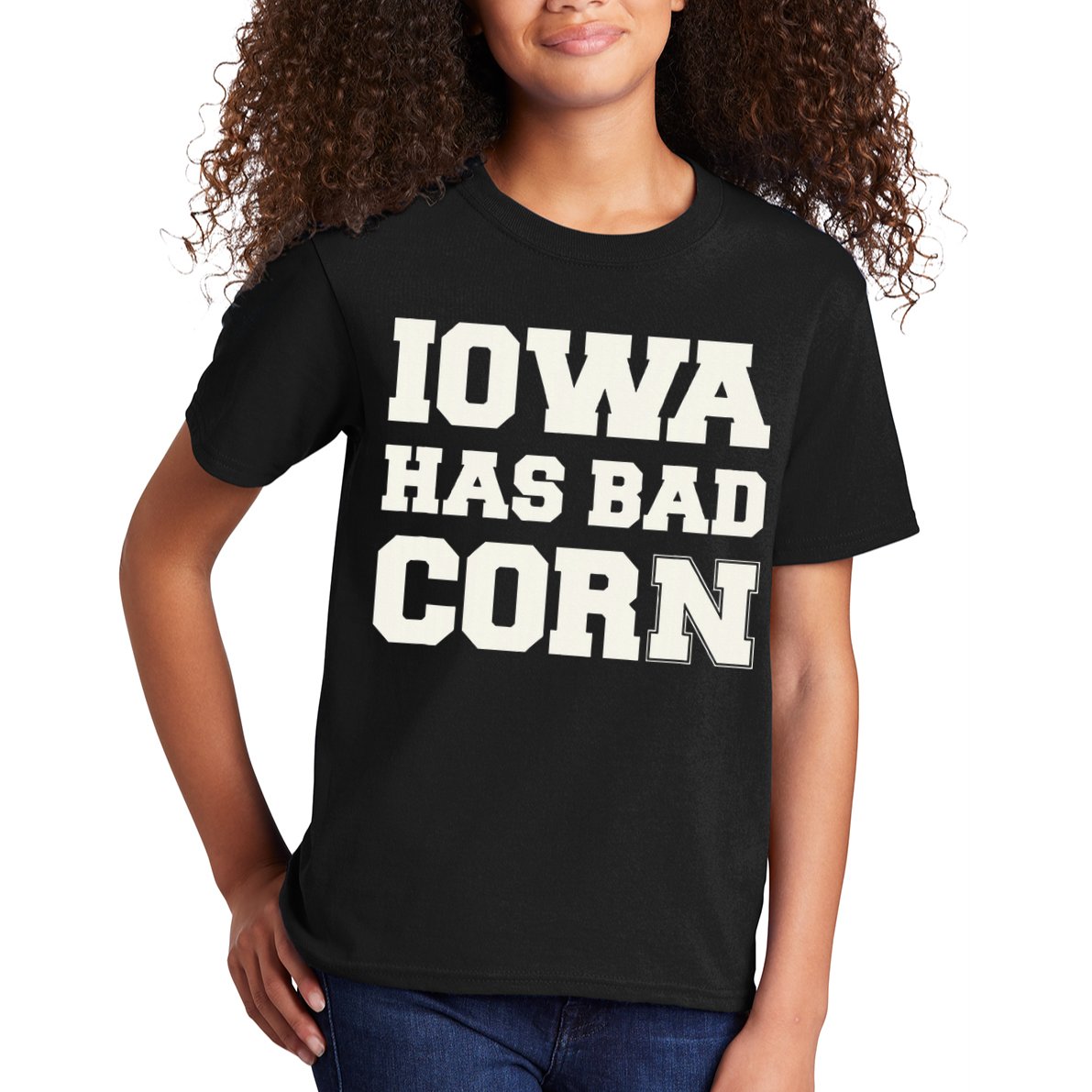 Iowa Has Bad Corn Kids T-Shirt