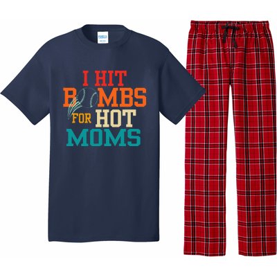 I Hit Bombs For Hot Moms Pajama Set