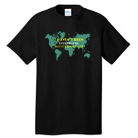 I HavenT Been Everywhere But ItS On My List Map Tall T-Shirt