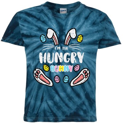 Im Hungry Bunny Funny Easter Matching Family Women Kids Tie-Dye T-Shirt