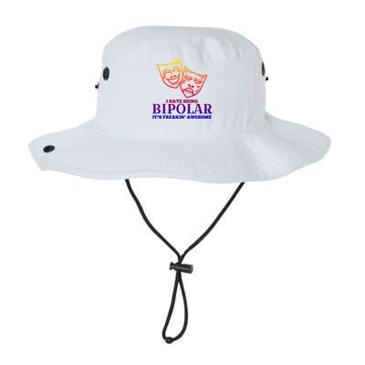 I Hate Being Bipolar It's Freakin' Awesome Gift Legacy Cool Fit Booney Bucket Hat