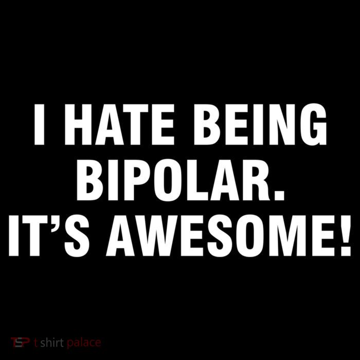I Hate Being Bipolar It’s Awesome Cool Gift Flatbill Hat