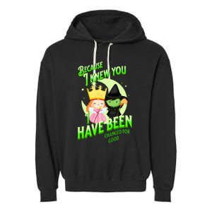 I Have Been Changed For Good Garment-Dyed Fleece Hoodie