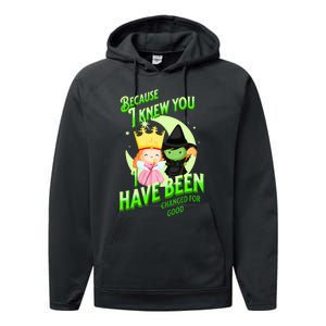 I Have Been Changed For Good Performance Fleece Hoodie