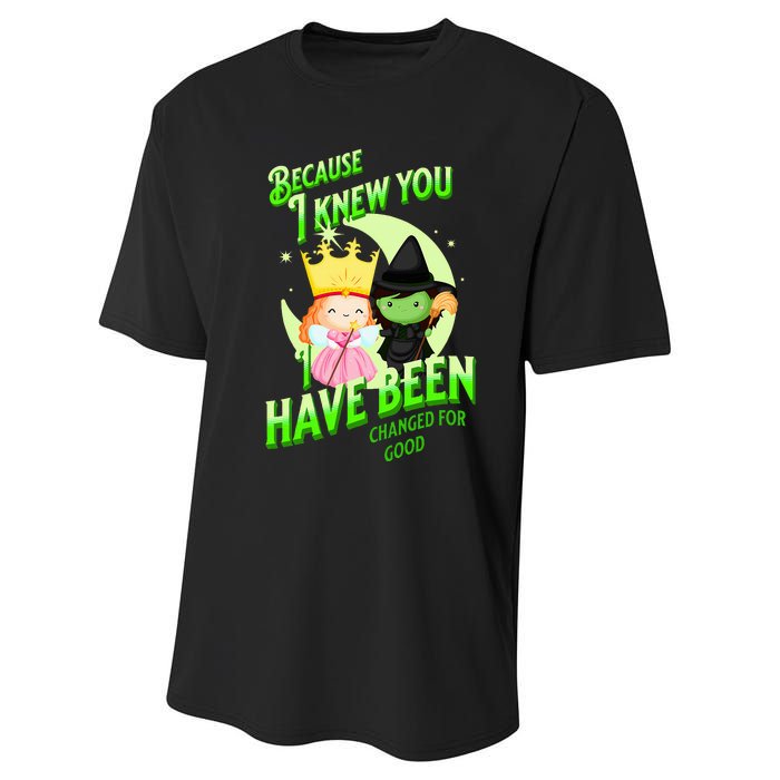 I Have Been Changed For Good Performance Sprint T-Shirt