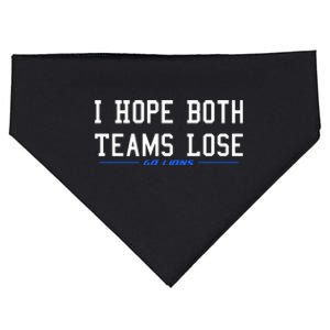 I Hope Both Teams Lose USA-Made Doggie Bandana