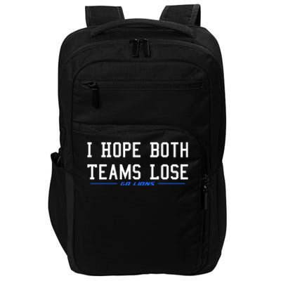 I Hope Both Teams Lose Impact Tech Backpack