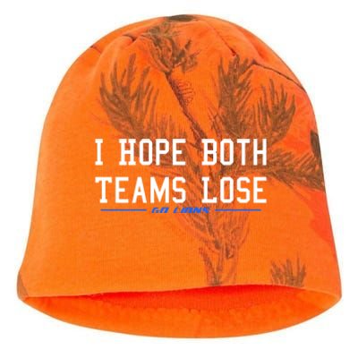 I Hope Both Teams Lose Kati - Camo Knit Beanie