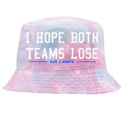 I Hope Both Teams Lose Tie-Dyed Bucket Hat