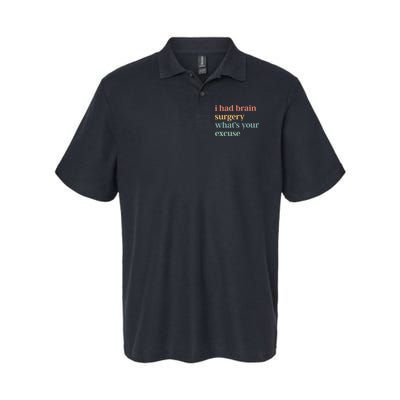 I Had Brain Surgery WhatS Your Excuse Brain Surgery Polo