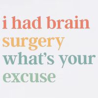 I Had Brain Surgery WhatS Your Excuse Brain Surgery Garment-Dyed Sweatshirt