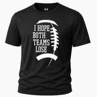 I Hope Both Teams Lose Cooling Performance Crew T-Shirt