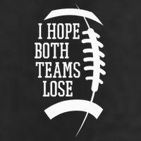 I Hope Both Teams Lose Golf Towel