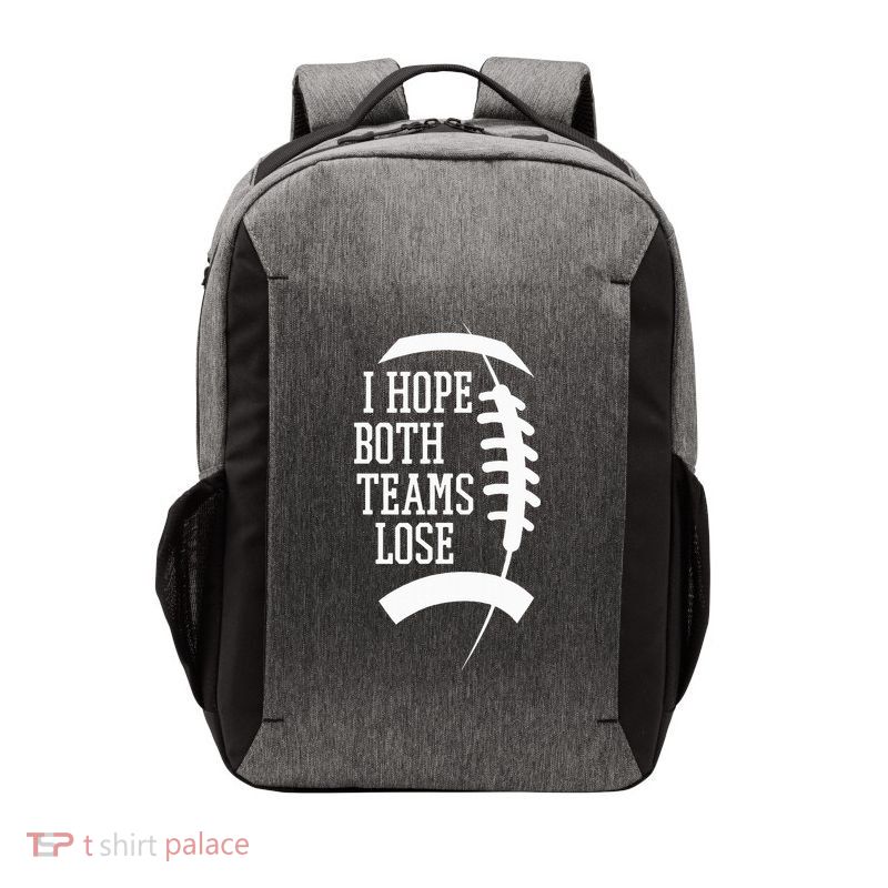 I Hope Both Teams Lose Vector Backpack