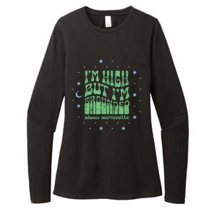 Im High But Im Grounded Womens CVC Long Sleeve Shirt