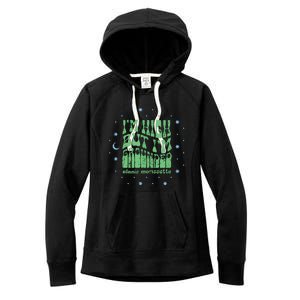 Im High But Im Grounded Women's Fleece Hoodie