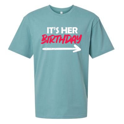 It's Her Birthday Sueded Cloud Jersey T-Shirt