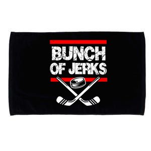 Ice Hockey Bunch Of Jerks Microfiber Hand Towel