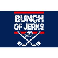 Ice Hockey Bunch Of Jerks Bumper Sticker