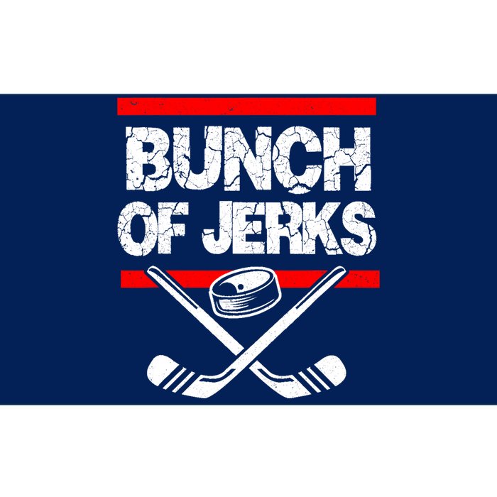 Ice Hockey Bunch Of Jerks Bumper Sticker