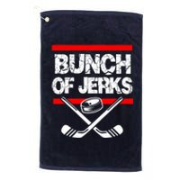 Ice Hockey Bunch Of Jerks Platinum Collection Golf Towel