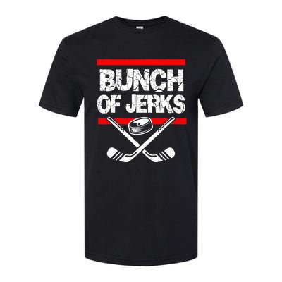 Ice Hockey Bunch Of Jerks Softstyle® CVC T-Shirt