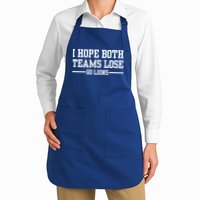 I Hope Both Teams Lose Go Lions Apron