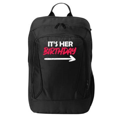 Its Her Birthday City Backpack