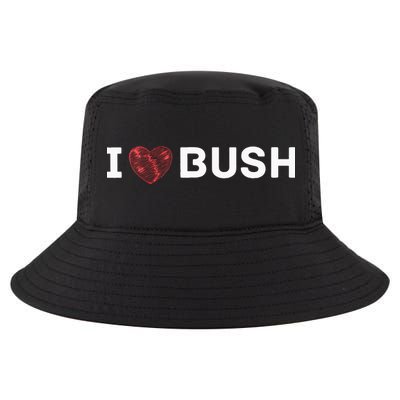 I Heart Bush Awesome I Love Bush Cool Comfort Performance Bucket Hat
