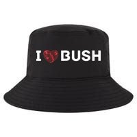 I Heart Bush Awesome I Love Bush Cool Comfort Performance Bucket Hat