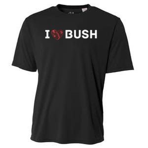 I Heart Bush Awesome I Love Bush Cooling Performance Crew T-Shirt